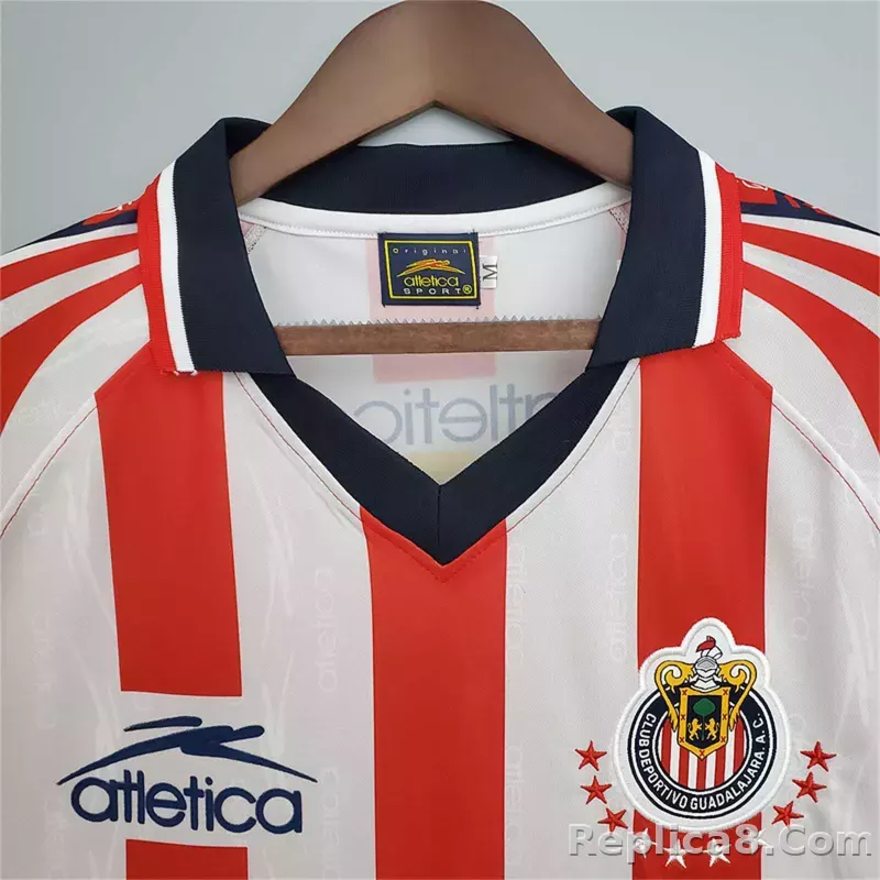 1998-1999 Chivas  Home Retro Jersey - detail