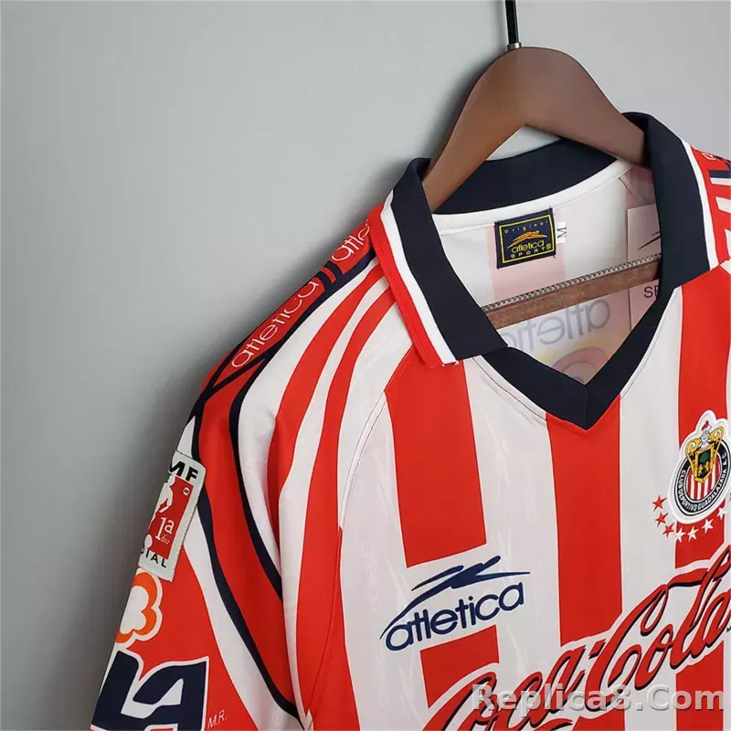 1998-1999 Chivas Home Retro Jersey - detail