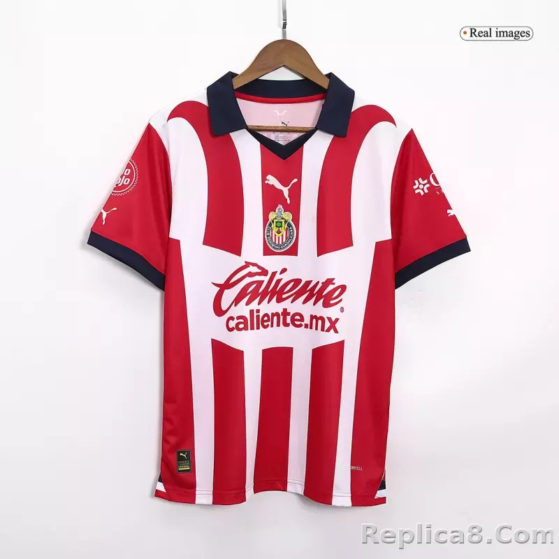 23-24 Chivas Home Jersey Fan Version - detail
