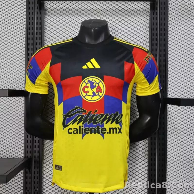 25-26 Club America  Home Soccer Jersey Player Version