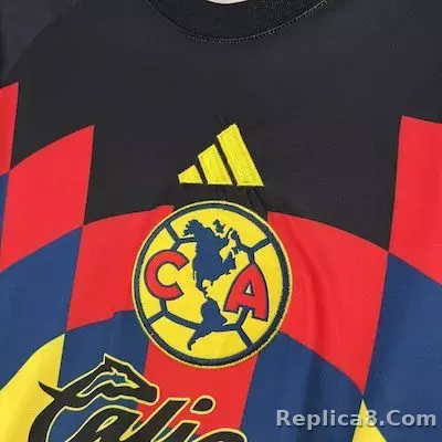 25-26 Club America  Home Soccer Jersey - detail