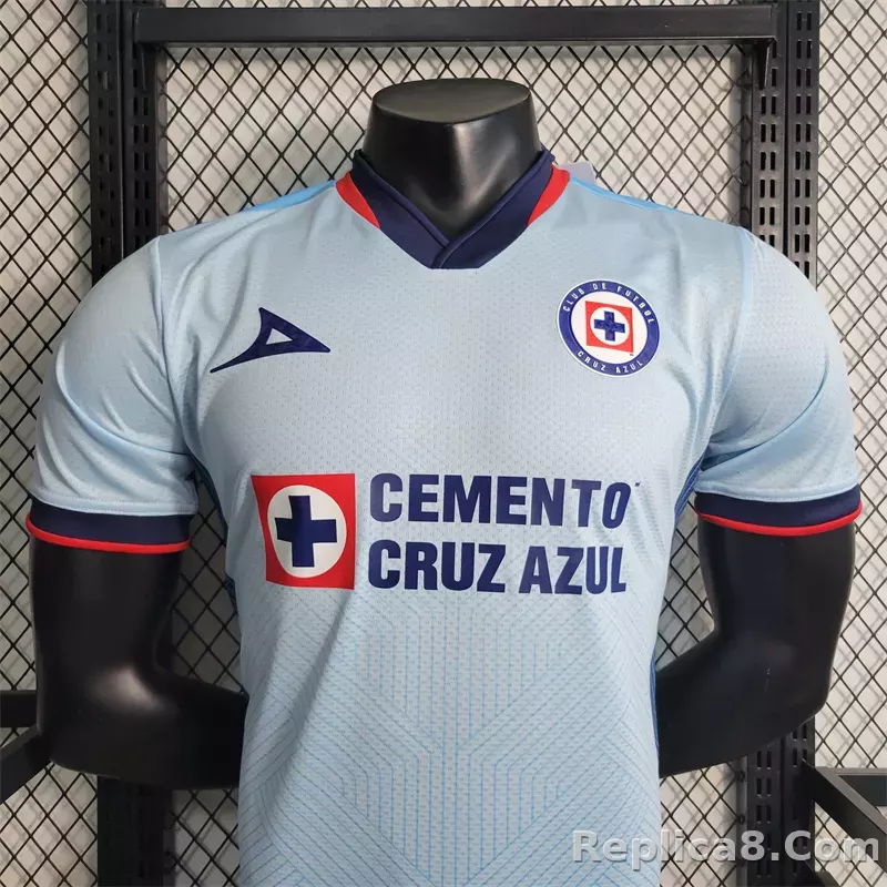 23-24 Cruz Azul Away Jersey Player Version - detail