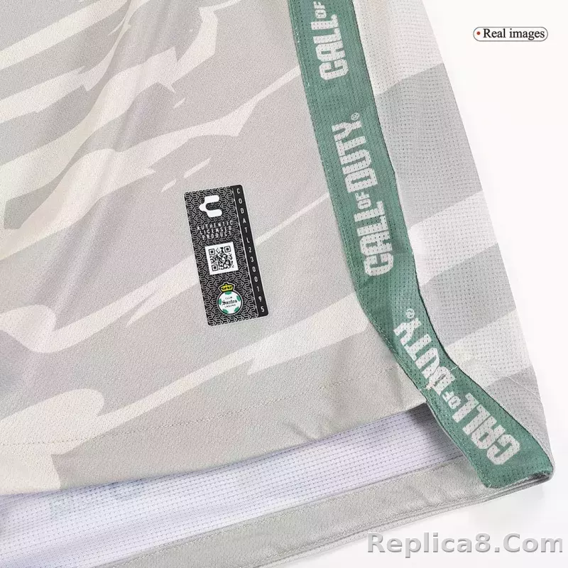 23-24 Santos Laguna All of Duty Third Away Jersey Fan Version - detail