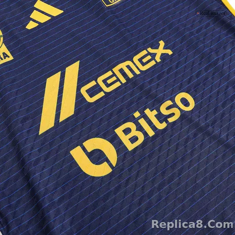 23-24 Tigres UANL  Away Kids Kit Jersey+Shorts - detail