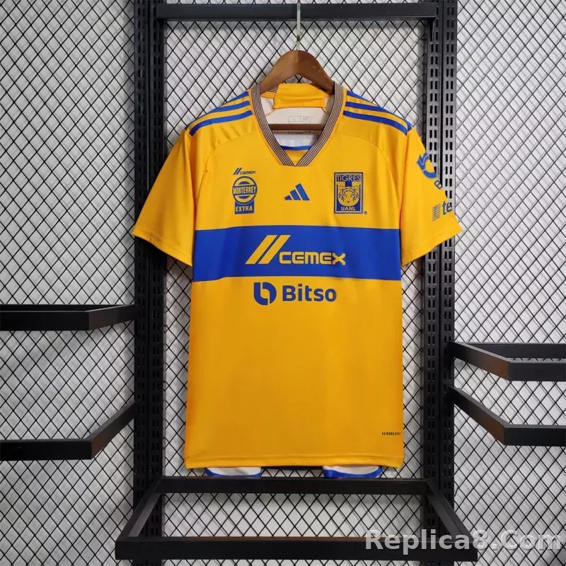 23-24 Tigres UANL  Home Kit Jersey+Shorts - detail