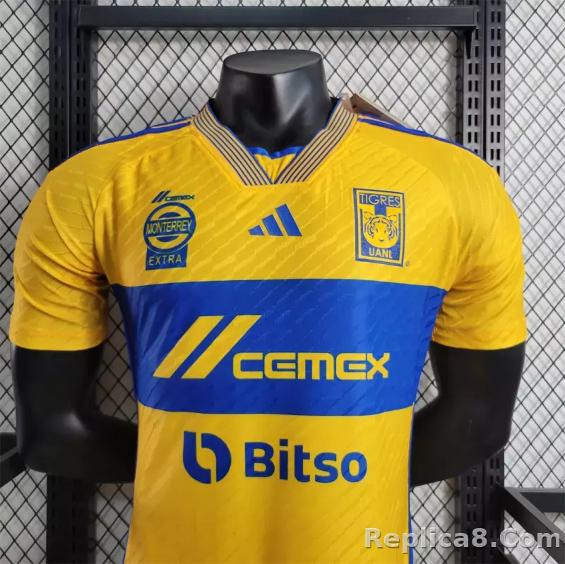 23-24 Tigres UANL  Home Jersey Player Version - detail