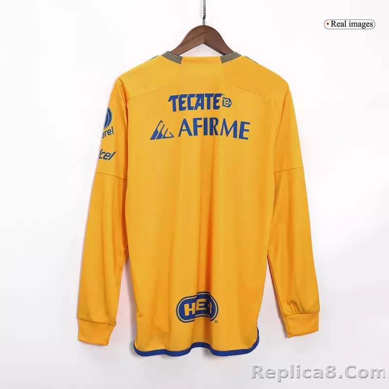 23-24 Tigres UANL Home Jersey Long Sleeve - detail
