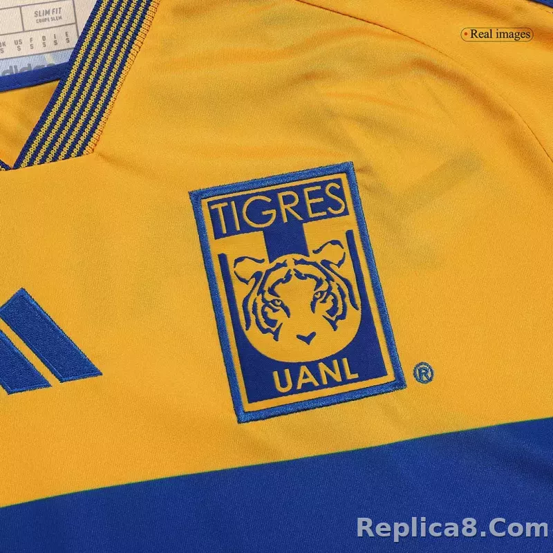 23-24 Tigres UANL Home Jersey Long Sleeve - detail