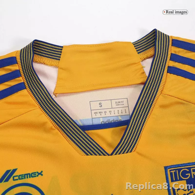23-24 Tigres UANL Home Jersey Long Sleeve - detail