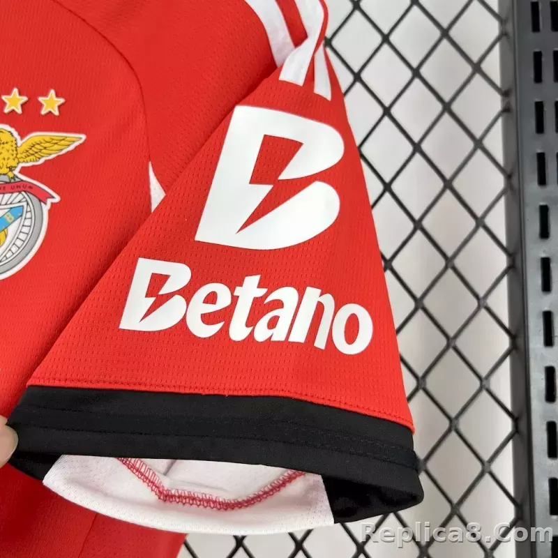 25-26 Benfica Home Football Jersey - detail