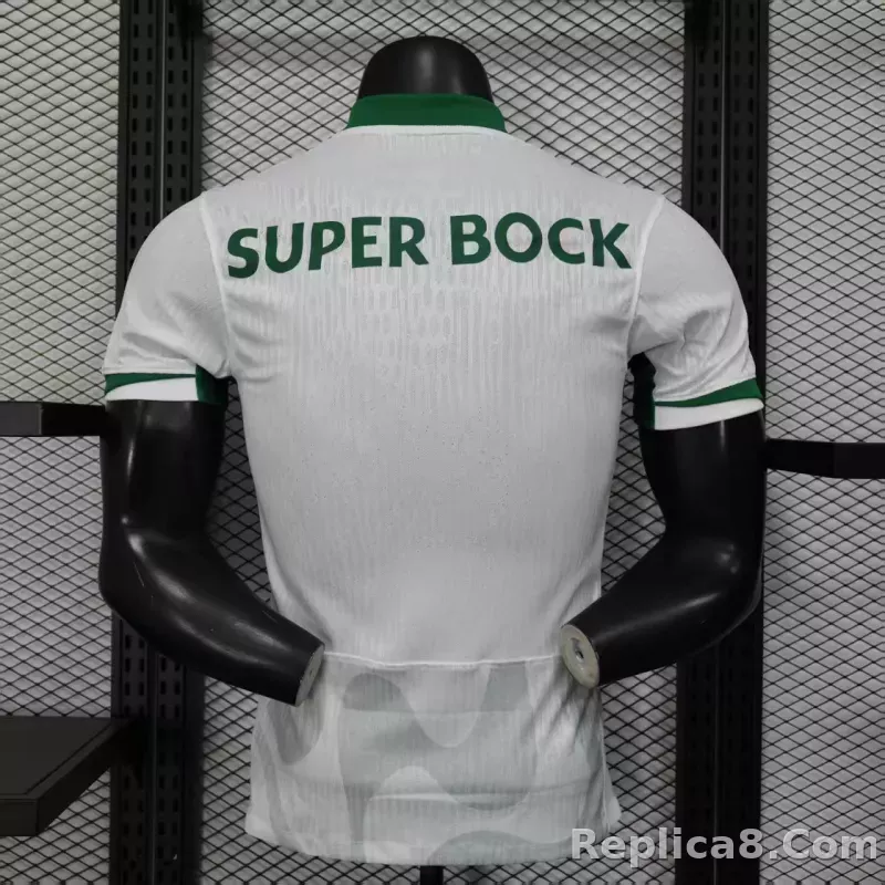 25-26 Sporting CP  Away Soccer Jersey Player Version - detail
