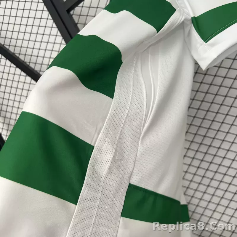 25-26 Sporting CP  Home Soccer Jersey - detail