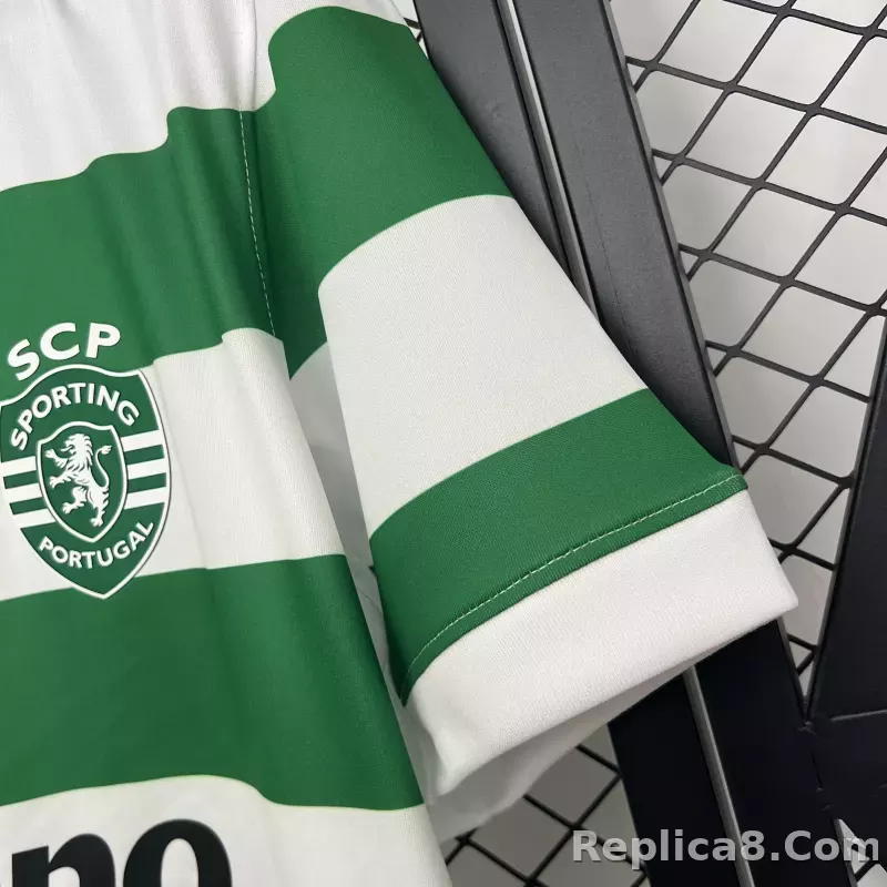 25-26 Sporting CP  Home Soccer Jersey - detail