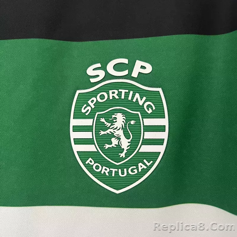 24-25 Sporting CP  Home Soccer Jersey - detail