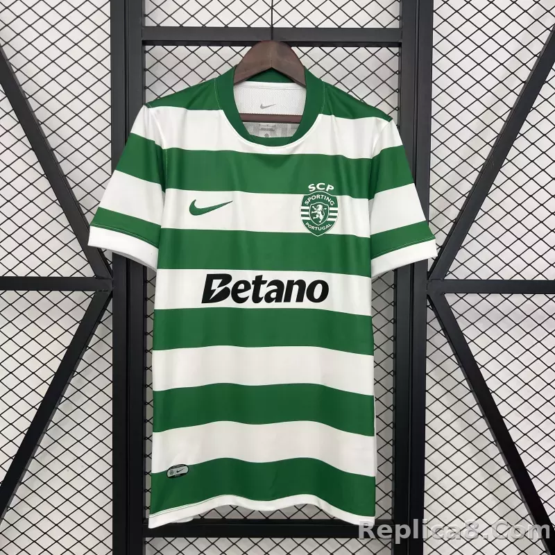 25-26 Sporting CP Home Soccer Jersey