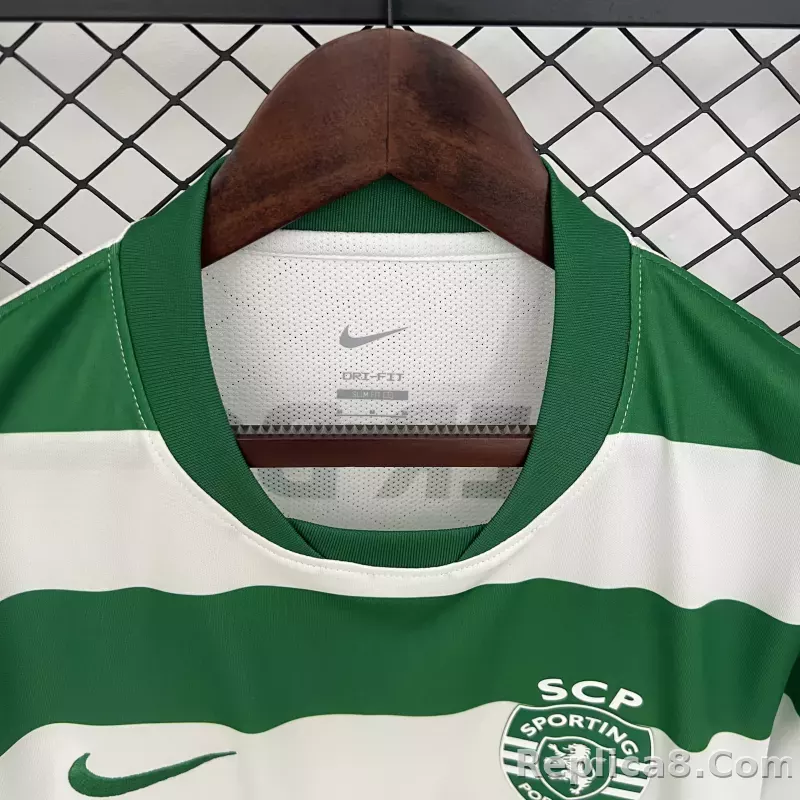 25-26 Sporting CP Home Soccer Jersey - detail