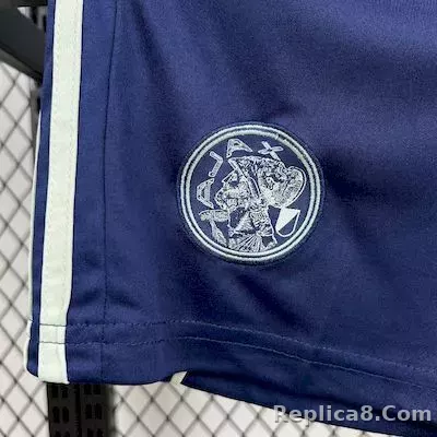 25-26 Ajax Away Soccer Kids Kit Jersey+Shorts - detail