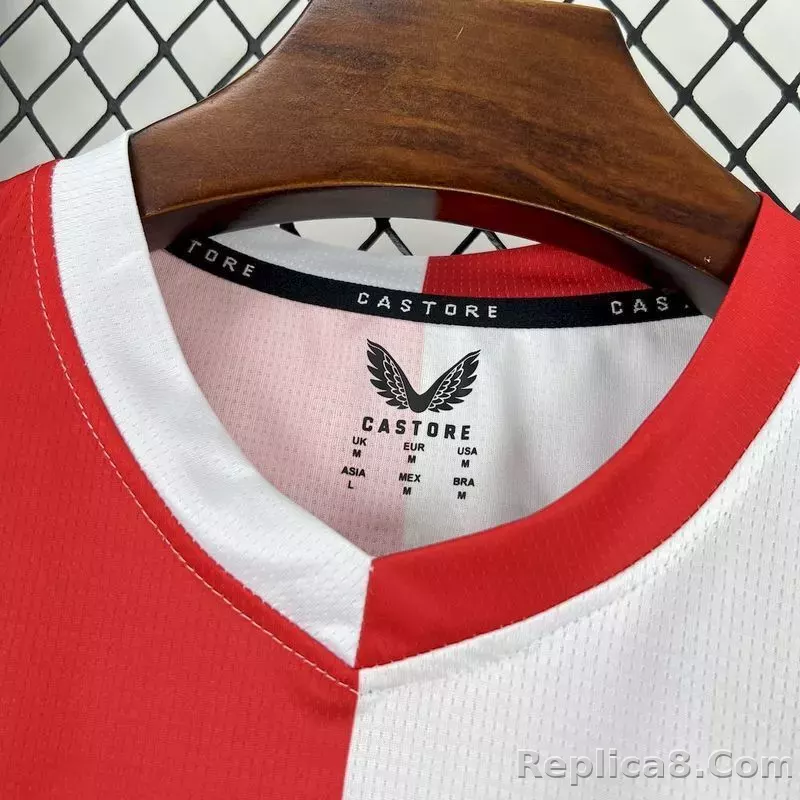 25-26 Feyenoord Home Soccer Jersey - detail