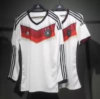 2014 Germany World Cup Home Retro 3 Stars Jersey Player Edition Long Sleeve - view 3
