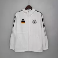 2021 Windbreaker Soccer Jersey Germany White - view 1