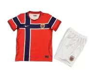 2026 Norway Home World Cup Soccer Kids Kit Jersey+Shorts - view 1