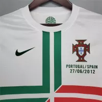 2012 Portugal Ronaldo #7  Euro Cup Away Retro Jersey - view 13