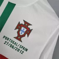 2012 Portugal Ronaldo #7  Euro Cup Away Retro Jersey - view 14