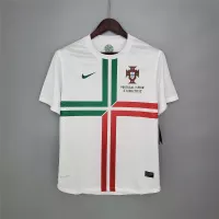 2012 Portugal Ronaldo #7  Euro Cup Away Retro Jersey - view 4