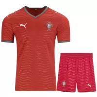 2026 Portugal Home World Cup Soccer Full Kit Jersey+Shorts+Socks - view 3
