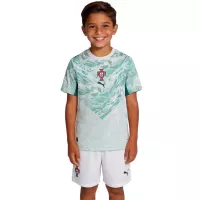 2026 Portugal Away World Cup Soccer Full Kids Kit Jersey+Shorts+Socks - view 5