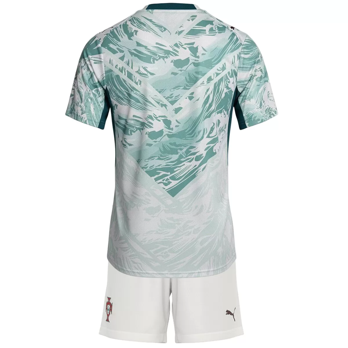 2026 Portugal Away World Cup Soccer Kids Kit Jersey+Shorts - view 3