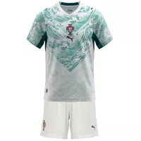 2026 Portugal Away World Cup Soccer Kids Kit Jersey+Shorts - view 1