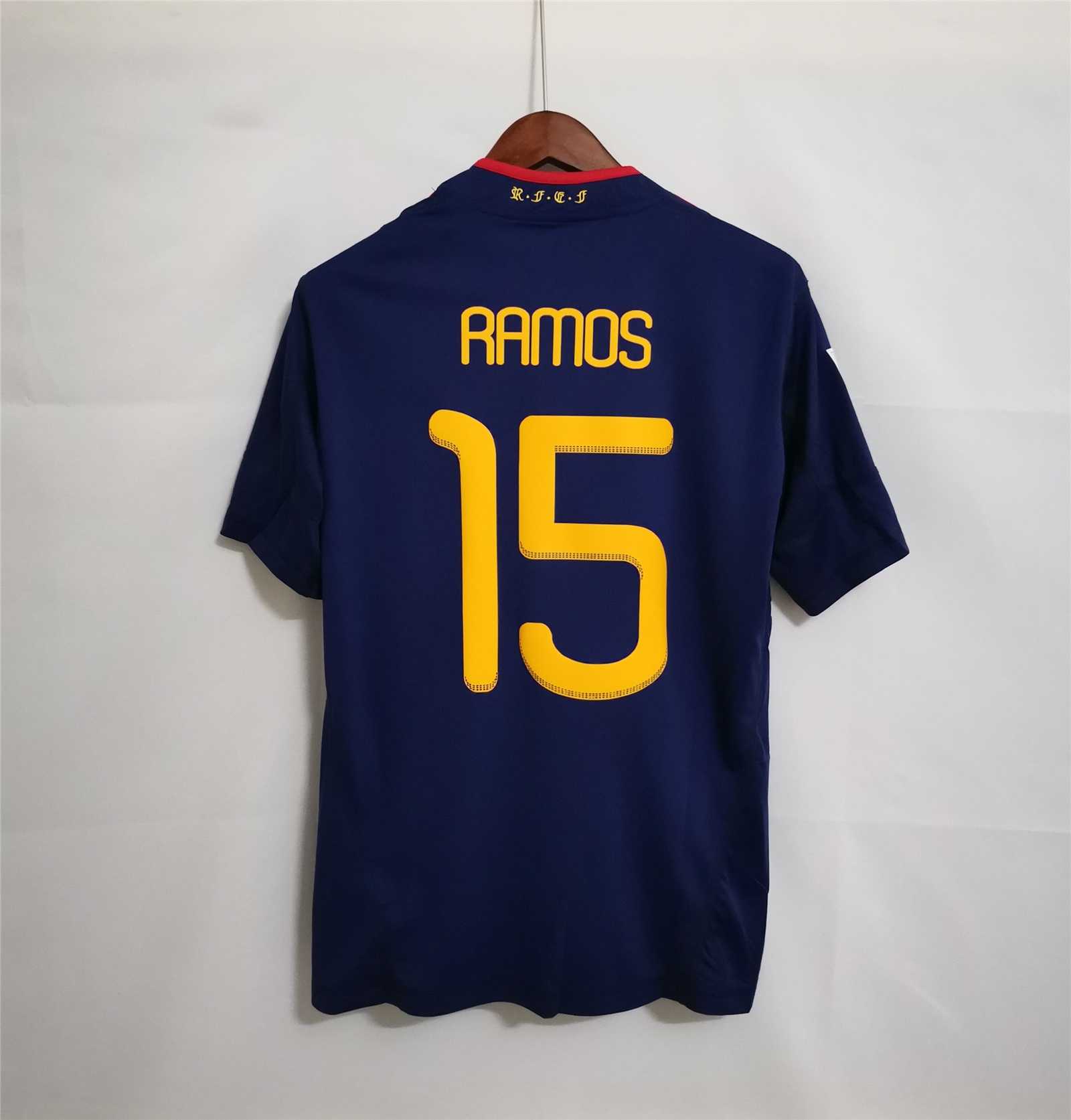 2010 Spain Away World Cup Final Retro Jersey - gallery