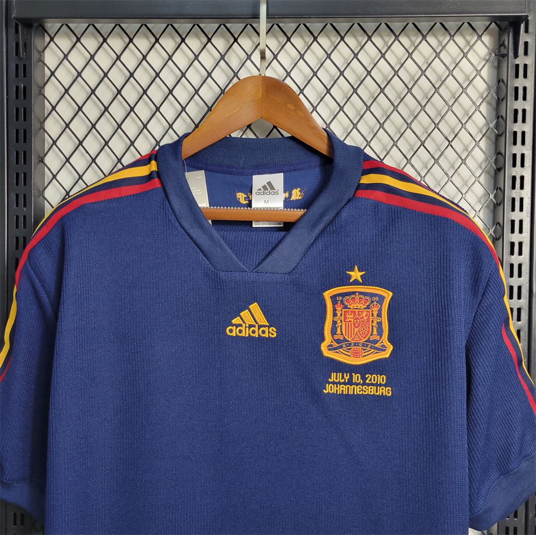 2010 Spain Away World Cup Final Retro Jersey - gallery