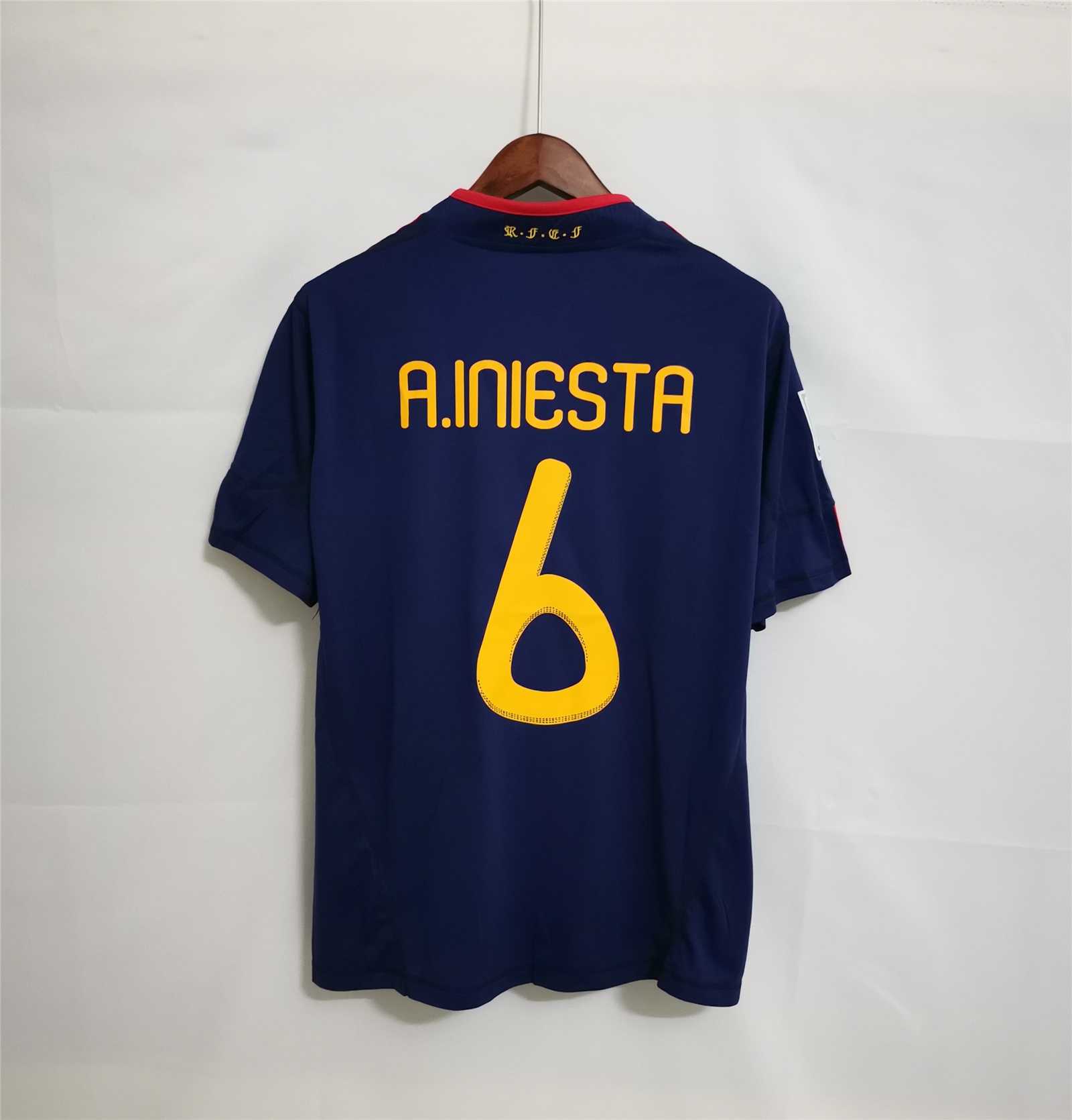 2010 Spain Away World Cup Final Retro Jersey - gallery