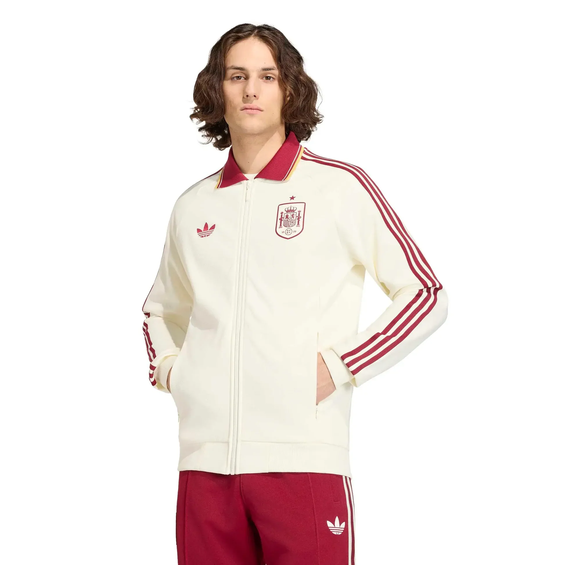 Adidas 2026 Spain Men's Away Originals Anthem Jacket - gallery