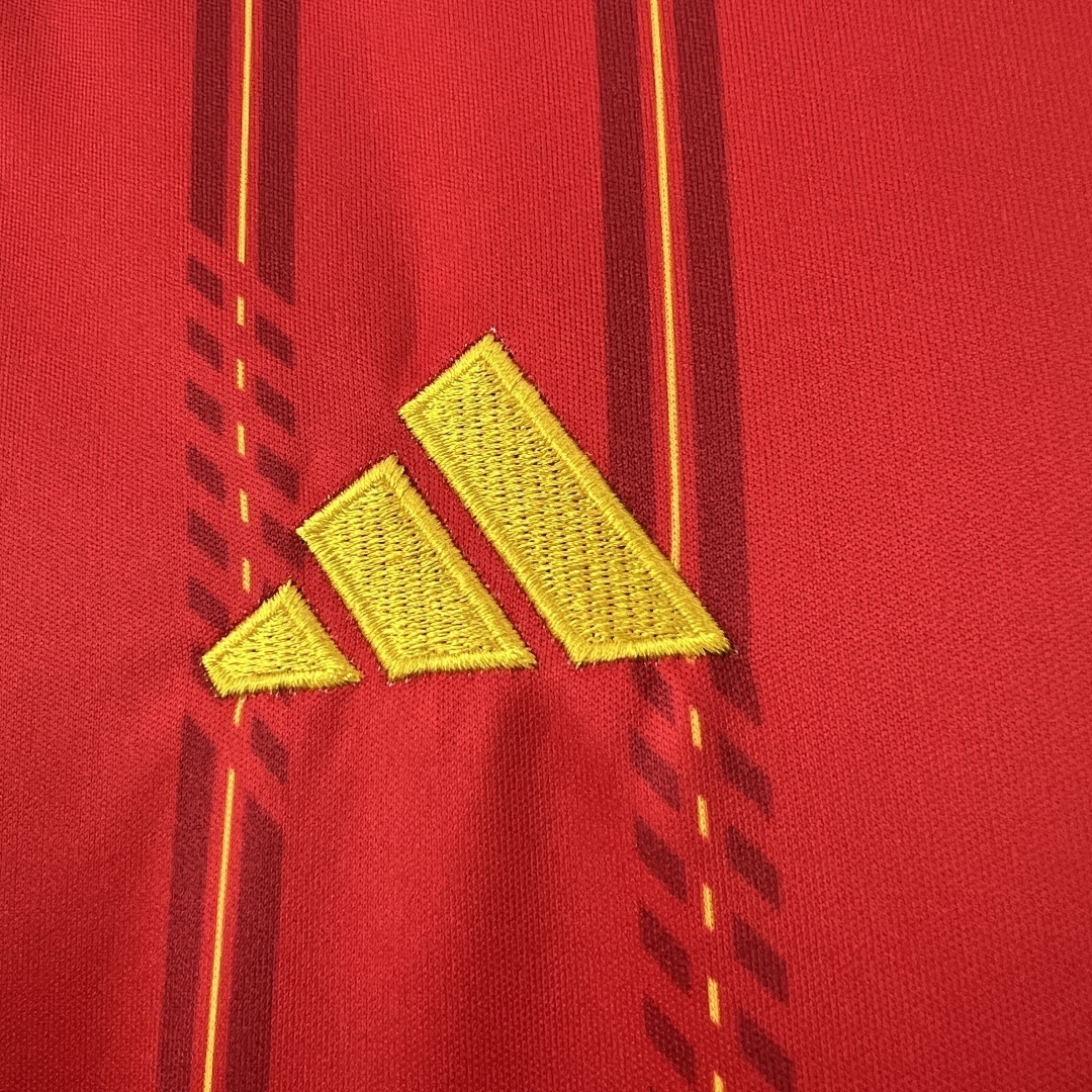 2026 Spain Home World Cup Soccer Kids Kit Jersey+Shorts - gallery
