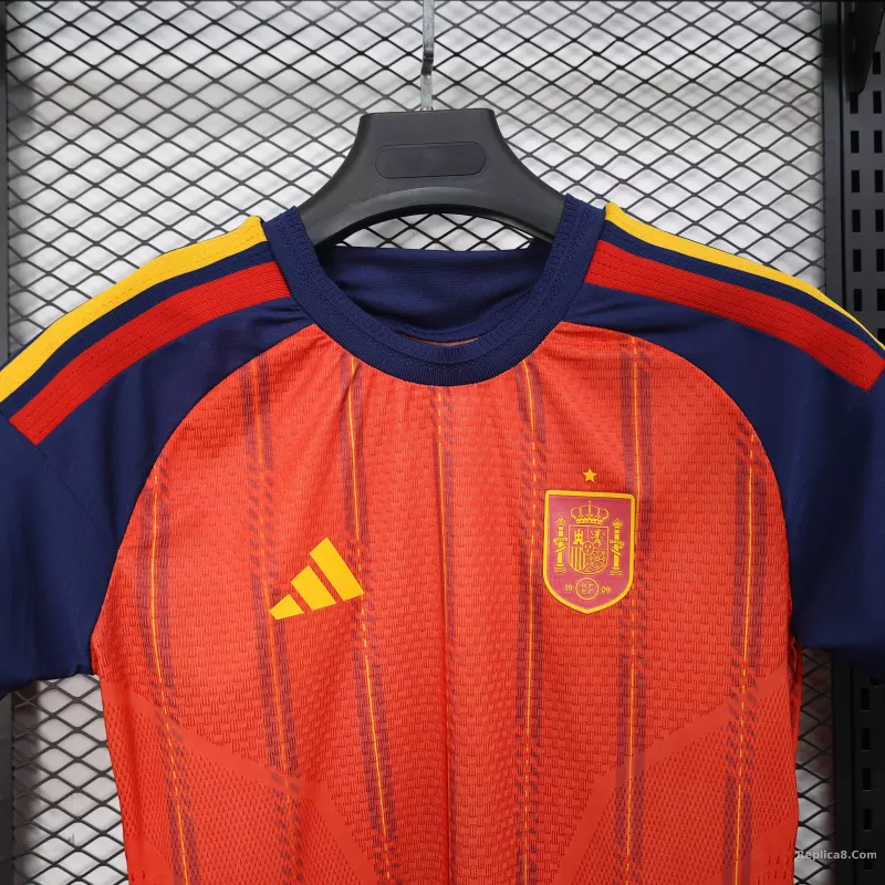2026 Spain Home World Cup Women Soccer Jersey Player Version - detail