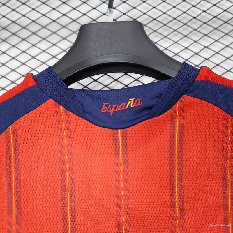 2026 Spain Home World Cup Women Soccer Jersey Player Version - detail