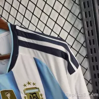 2026 Argentina Home World Cup Soccer Jersey Long Sleeve - view 8