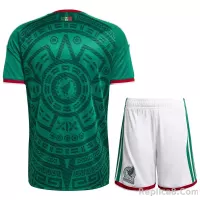 2026 Mexico World Cup Home Soccer Full Kit Jersey+Shorts+Socks - view 5