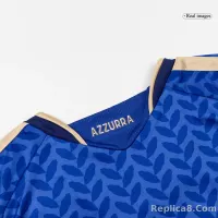 2026 Italy World Cup Home Soccer Kit Jersey+Shorts - view 11