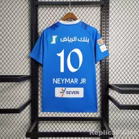 23-24 Al Hilal Saudi Neymar JR#10 Home Fan Version - view 1