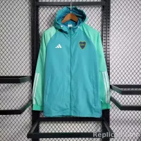 2023-2024 Boca Juniors Windbreaker Light green Soccer Jersey 1:1 Thai Quality - view 1