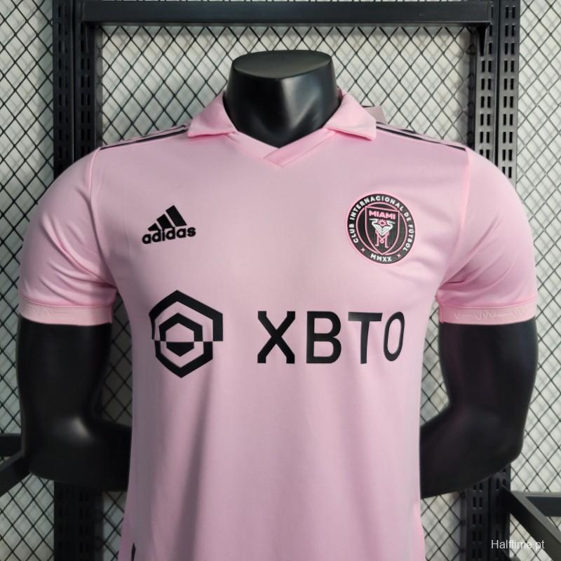 22-23 Inter Miami Messi#10 CF Home  Soccer Jersey Player Version - view 7