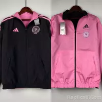 2023/2024 Inter Miami Reversible Windbreaker（black-pink）Soccer Jersey 1:1 Thai Quality - view 8