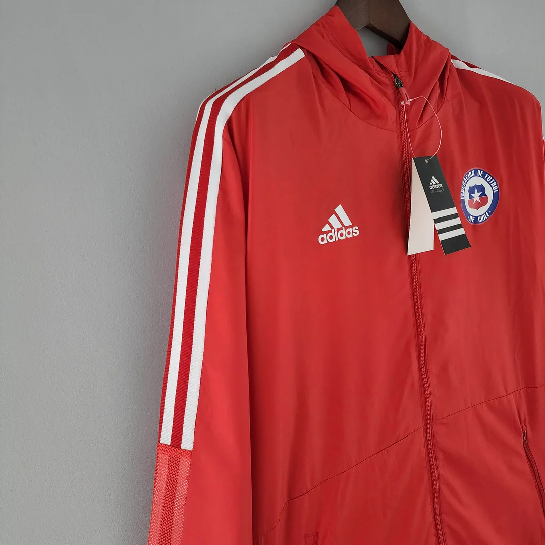 2022 Chile Windbreaker Red - gallery