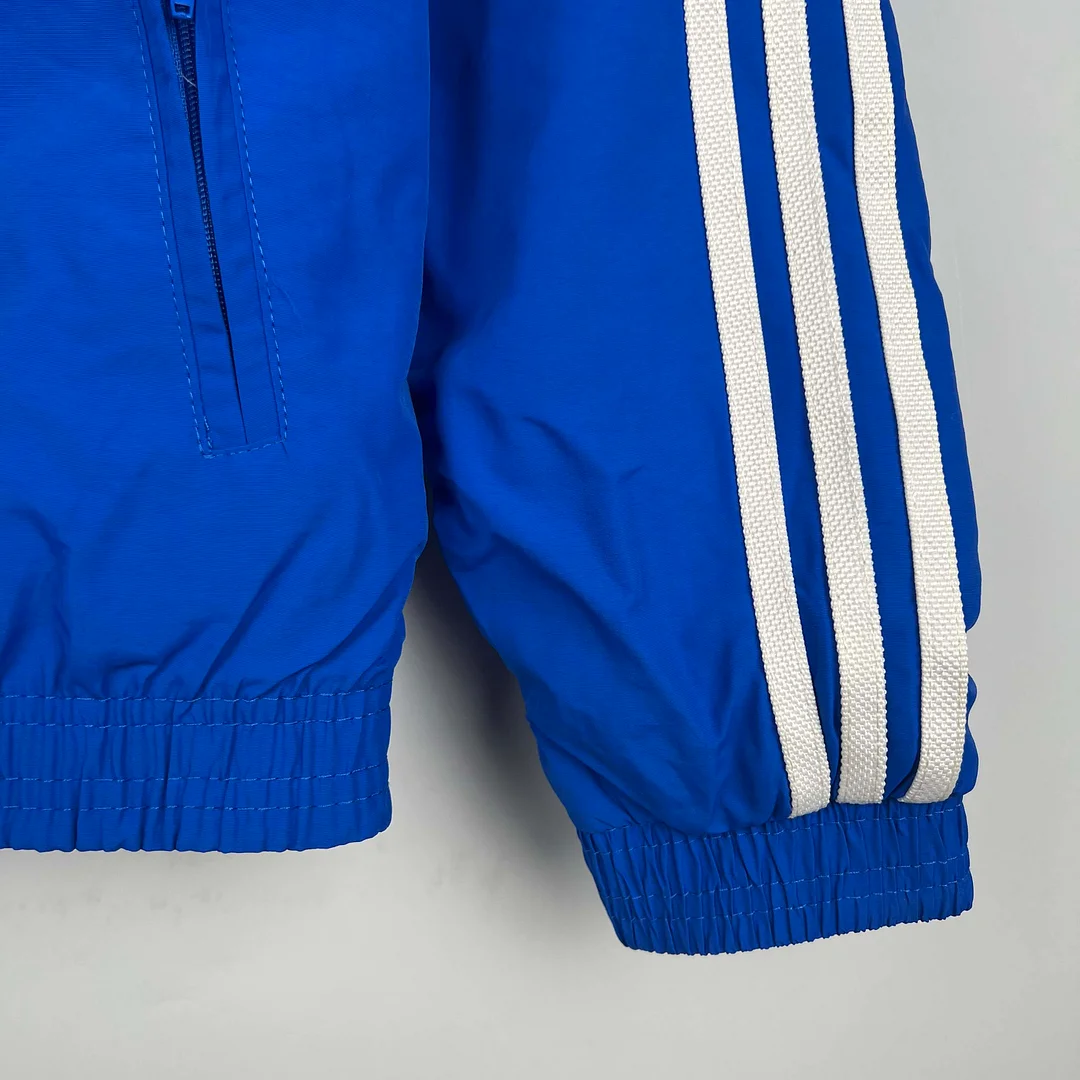 2023/2024 Lyon Reversible Windbreaker（Blue-white）Soccer Jersey 1:1 Thai Quality - gallery