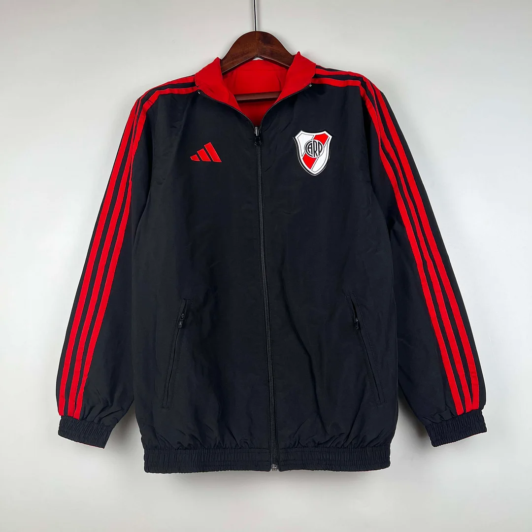 2023/2024 River Plate Jersey Windbreaker black Soccer Jersey 1:1 Thai Quality - gallery