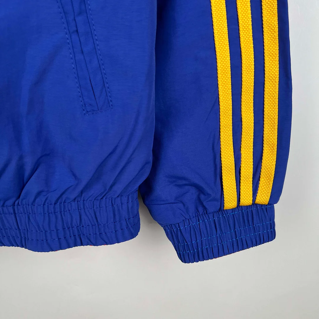 2023-2024 Flamengo CasuaI Reversible Windbreaker（Blue-red）Soccer Jersey 1:1 Thai Quality - gallery